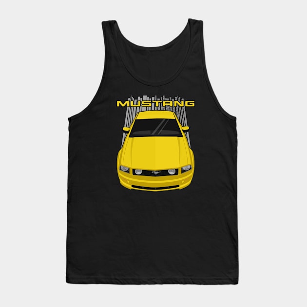 Mustang GT 2005-2009 - Yellow Tank Top by V8social